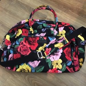 Vera Bradley Weekender Travel Bag Havana Rose